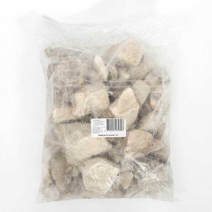 фото Известь Комовая, 3 кг