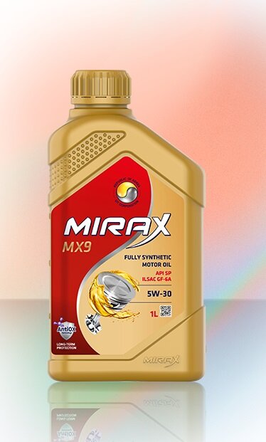 Масло моторное MIRAX MX9 SAE 5W-30 API SP ILSAC GF 6A 4 л 607029