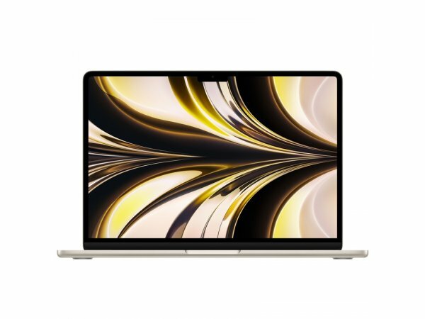 13.6" Ноутбук Apple MacBook Air 13 2022 2560x1664, Apple M2, RAM 8 ГБ, SSD 256 ГБ, Apple graphics 10-core, macOS, MLY13B/A, сияющая звезда, английская раскладка