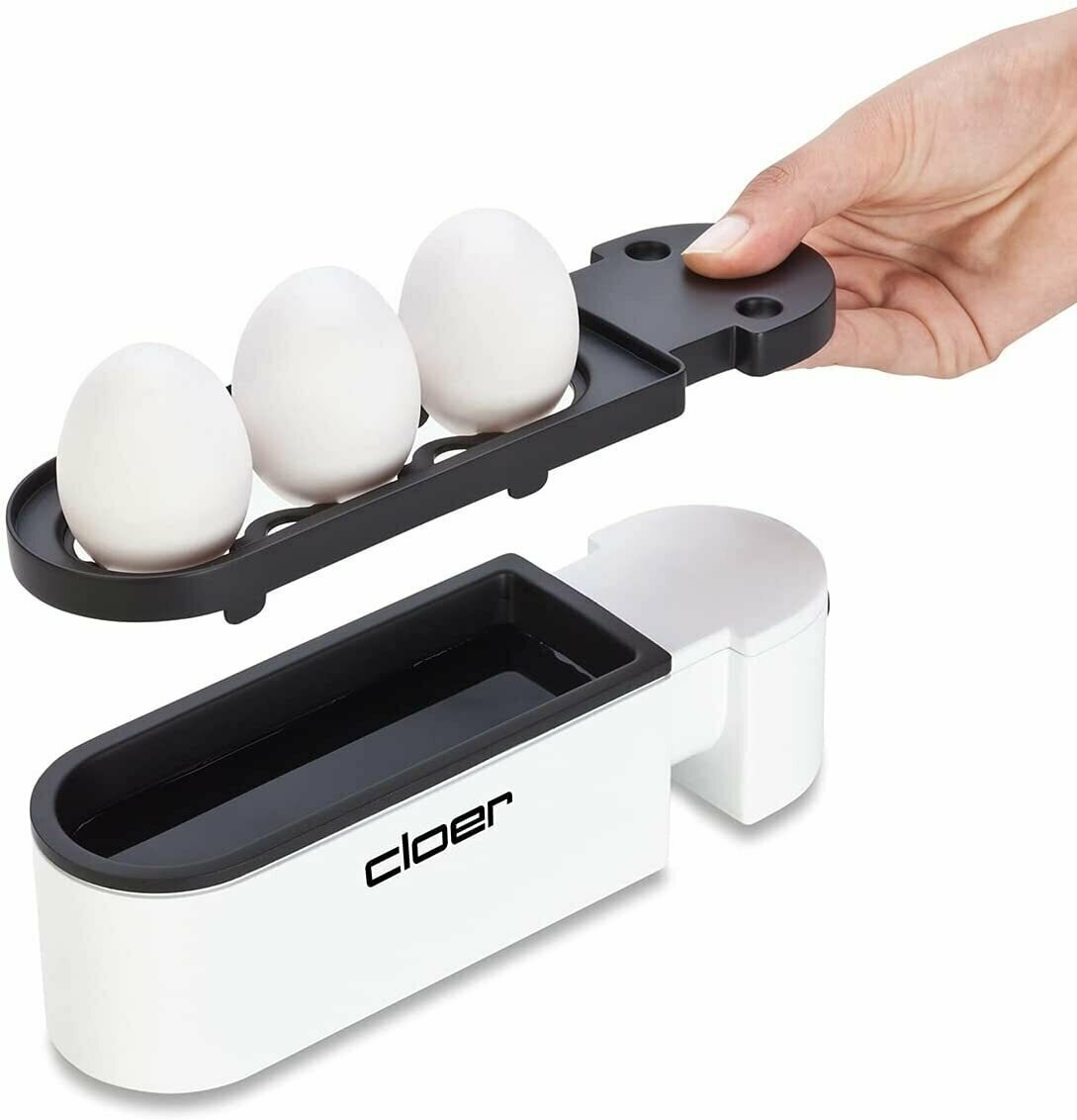 Яйцеварка на 3 яйца Cloer 6021, 300 Вт - фотография № 3