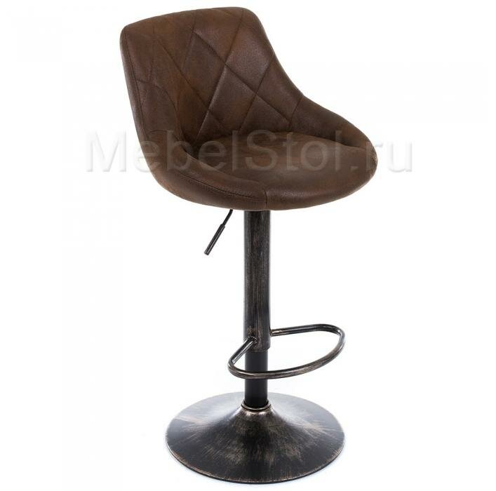 Барный стул Woodville Curt Vintage brown