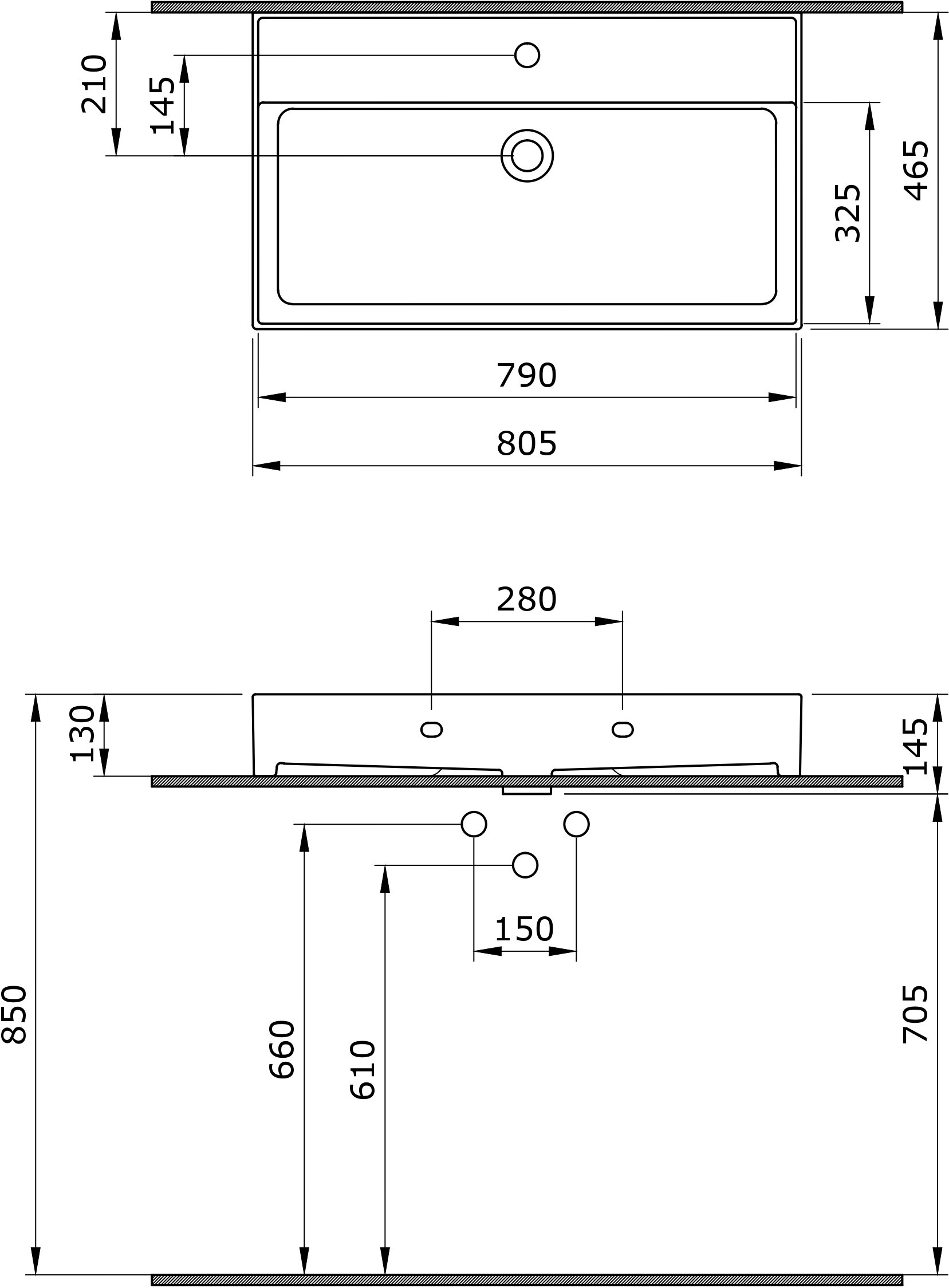 Раковина BOCCHI Milano 1377-001-0126 глянцевая белая - фотография № 2