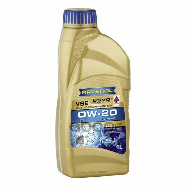 Масло Моторное 0W20 Ravenol 1Л Vse Ravenol арт. 4014835862036