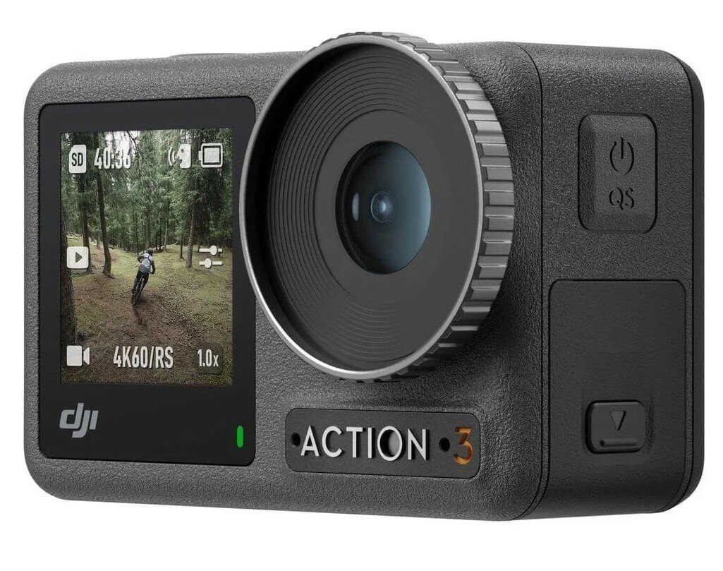 Экшн-камера DJI Osmo Action 3 Adventure Combo 12МП 4096x3072 1770 мА·ч