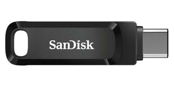 Флеш Диск Sandisk 256Gb Ultra Dual Drive Go SDDDC3-256G-G46 USB3.1 черный