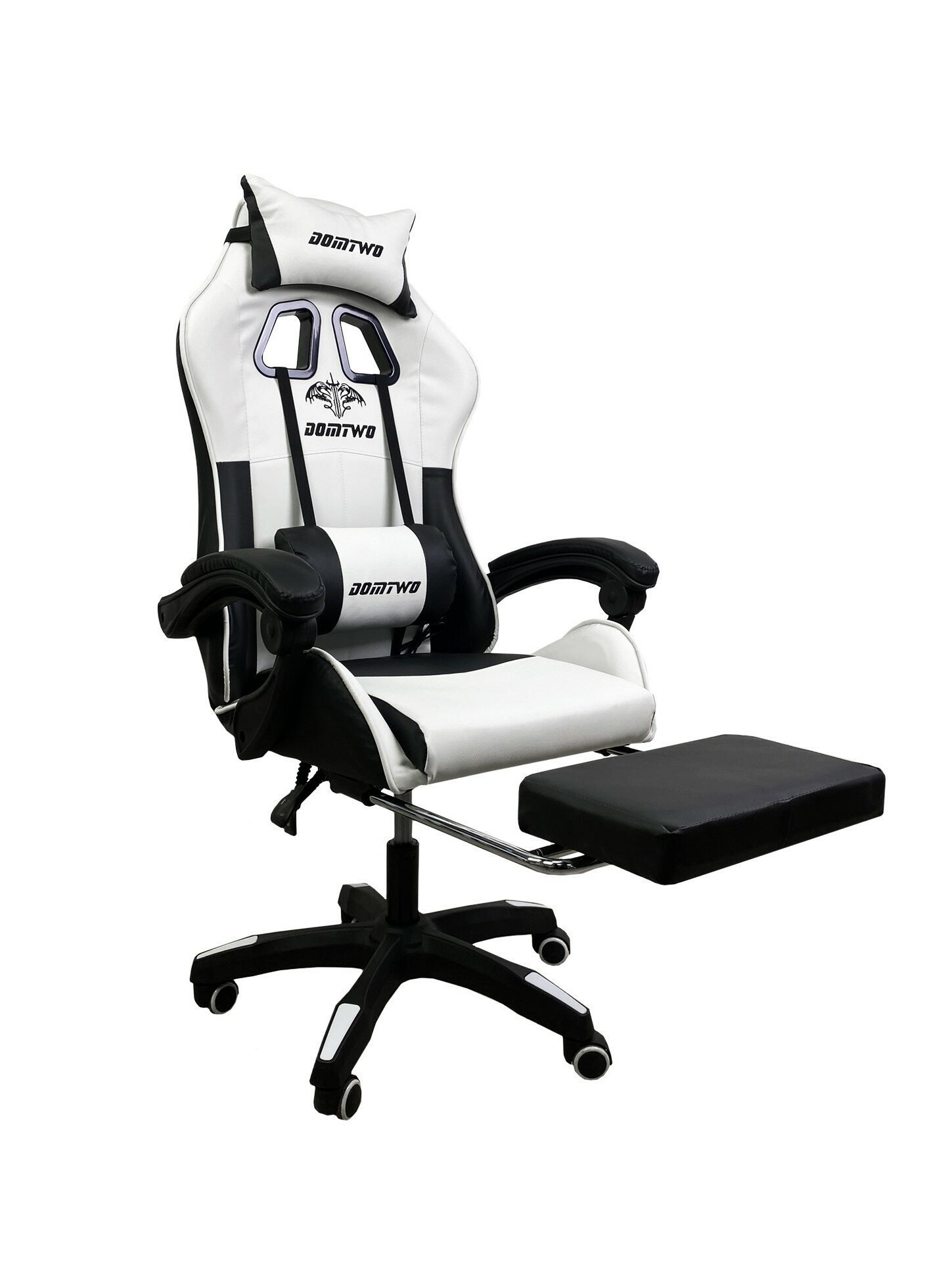 Компьютерное кресло Like Regal 206 игровое, обивка: искусственная кожа, цвет: черный/белый