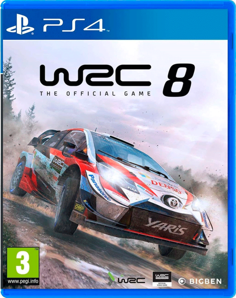 Игра для PlayStation 4 WRC 8