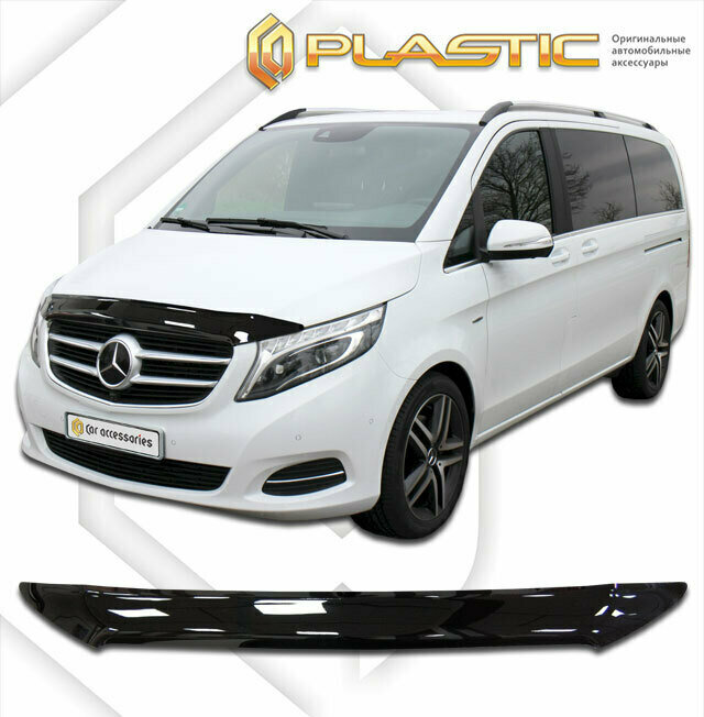 Дефлектор капота для Mercedes-Benz Vito 2014-н. в. Classic черный