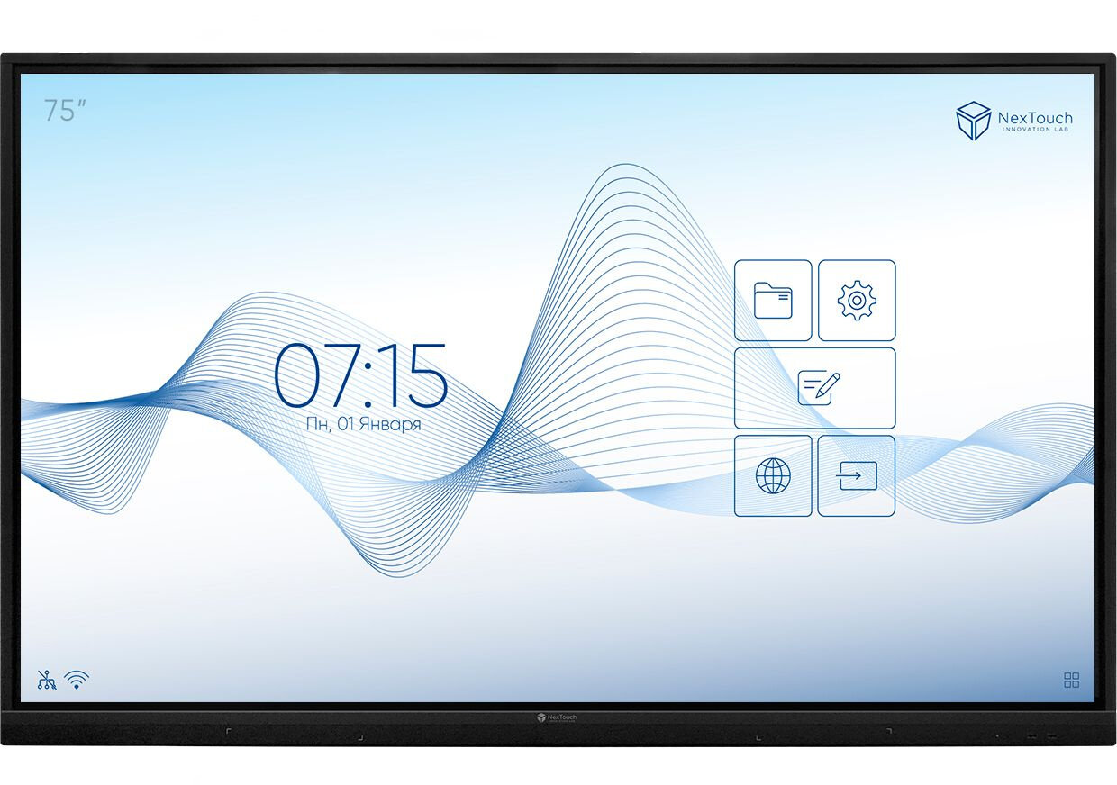 Интерактивный комплекс NexTouch Nextpanel 75 IFCCV1INT75 75" IR Android 80 Intel Core i5 DDR4 8Gb SSD 128Gb 4K (3840x2160)