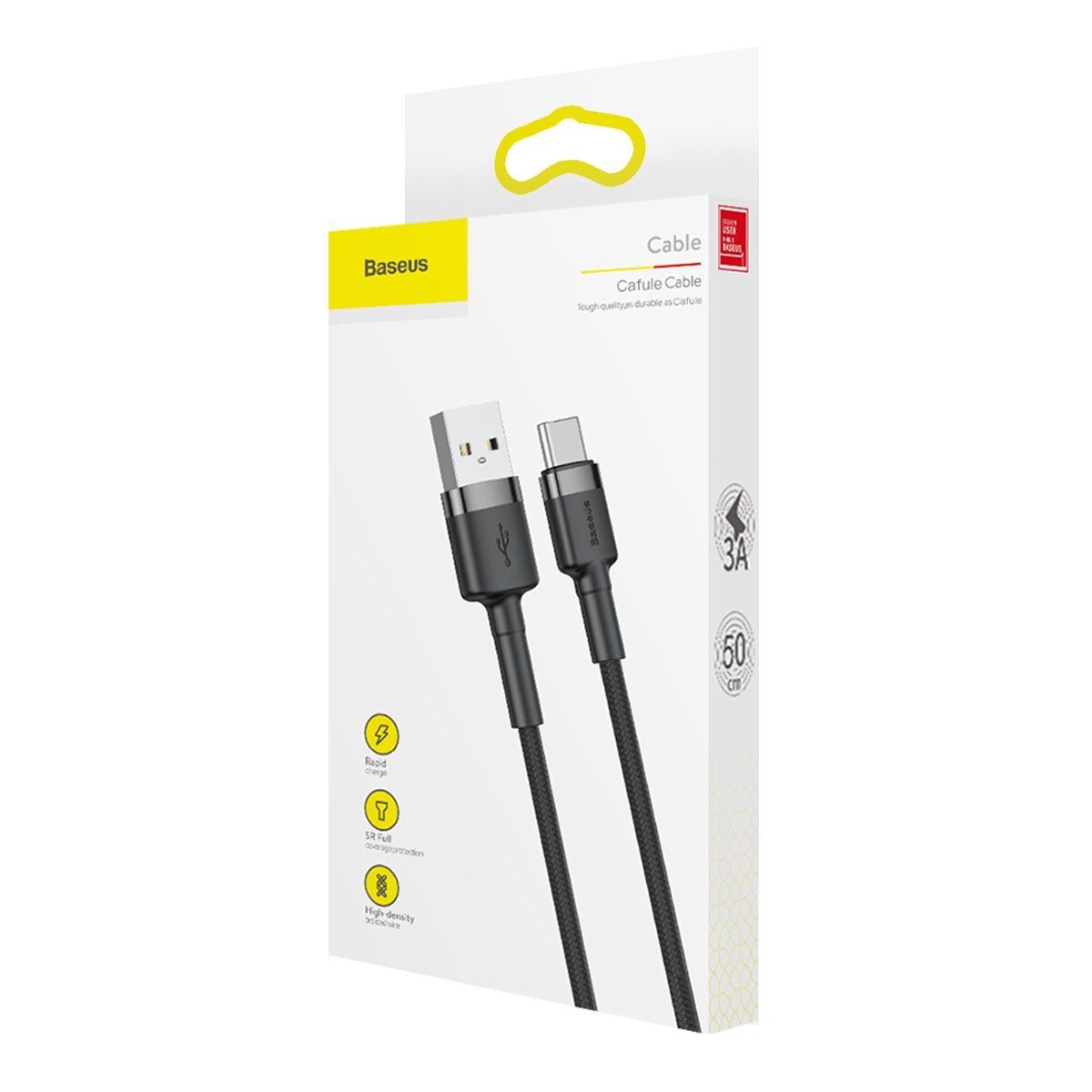 Cafule USB-A/USB-C 3A (CATKLF-A/CATKLF-B)