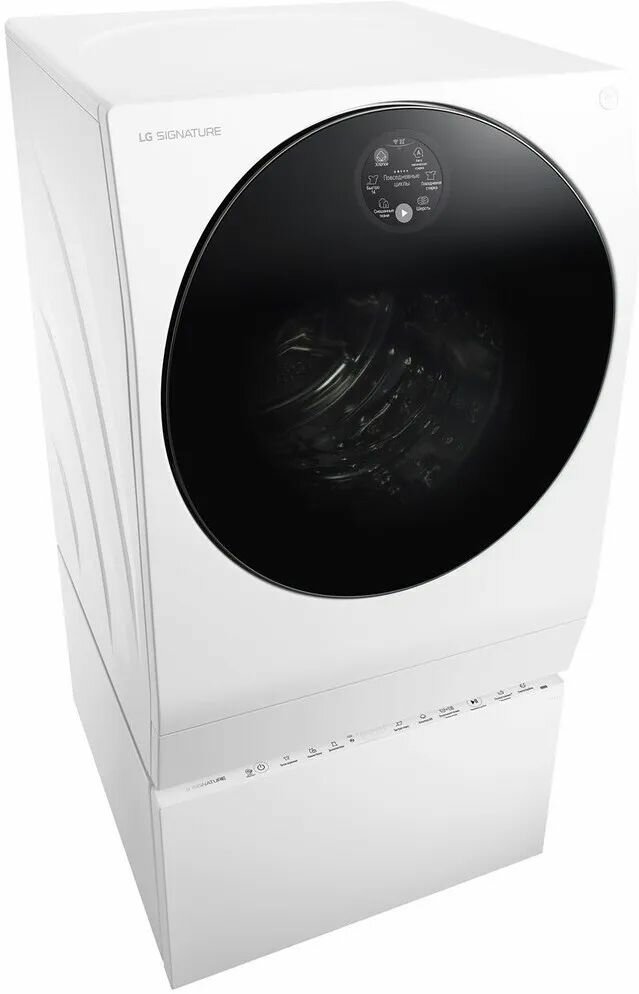 Стиральнo-сушильная машина с двумя барабанами LG SIGNATURE TwinWash LSWD100/LST100 - фотография № 2