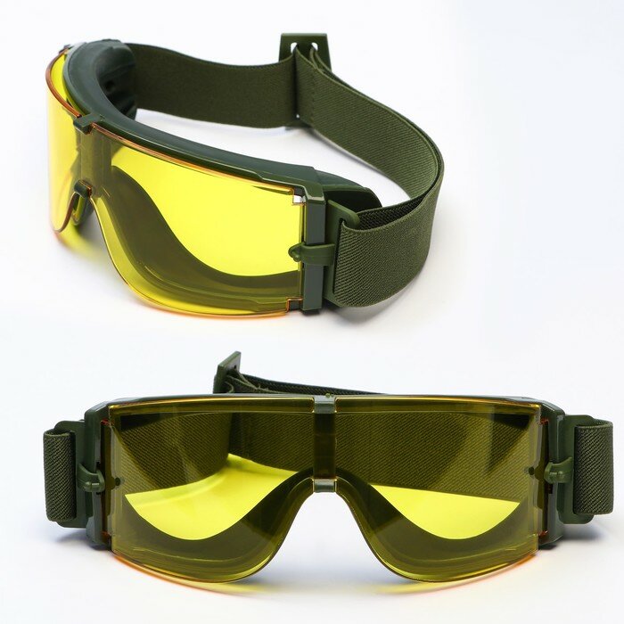 фото Очки тактические, на резинке, 20 х 6 см