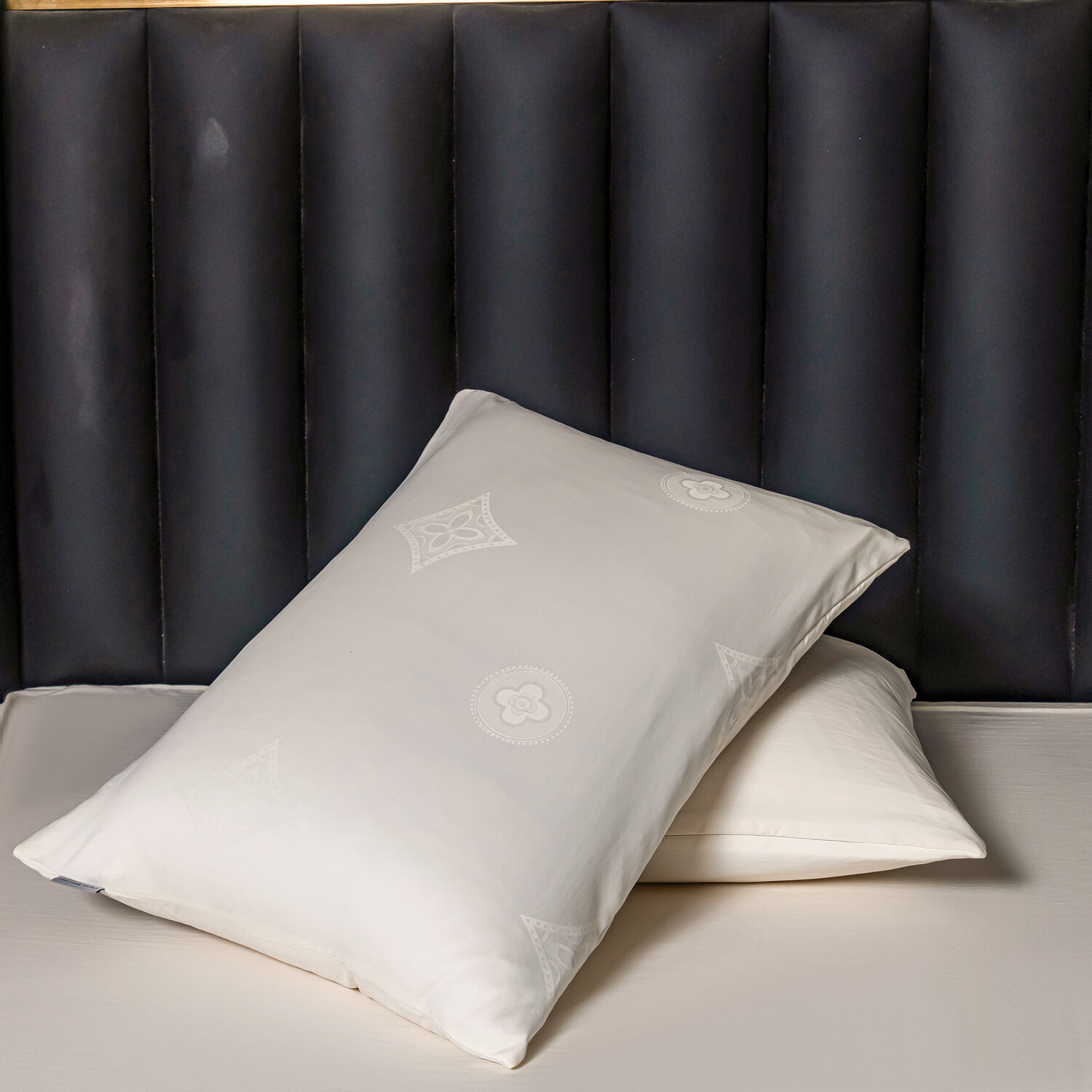 Комплект постельного белья 2 спальный Сатин Жаккард GC003, 70х70 - фотография № 8