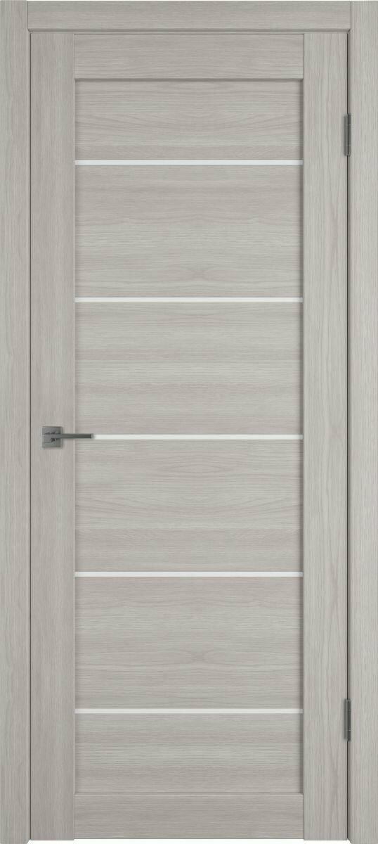 Межкомнатная дверь экошпон Atum Pro 27 White Cloud Stone Oak 2000*600. Комплект (полотно коробка наличник)