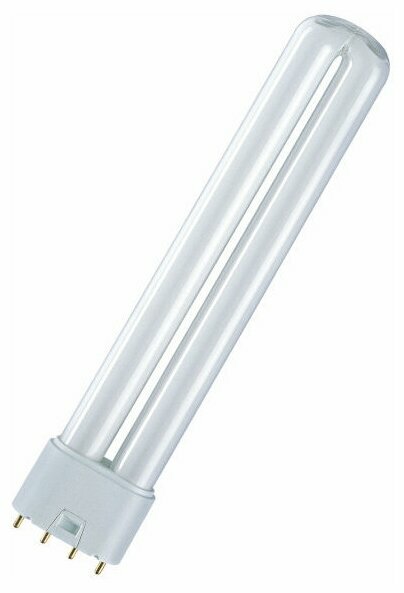 Лампа Люминисцентная ЛБ 18W/840 Osram Dulux L 2G11 4050300010724 Холодный (25) 14708 .