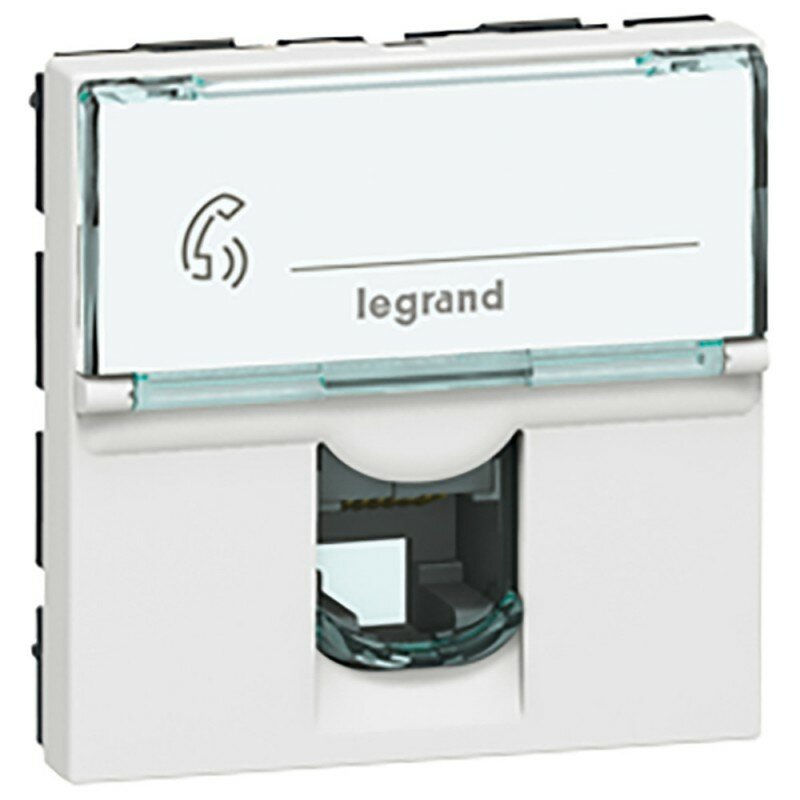 Legrand Розетка телефонная RJ 12 - Программа Mosaic 078732 1 шт.