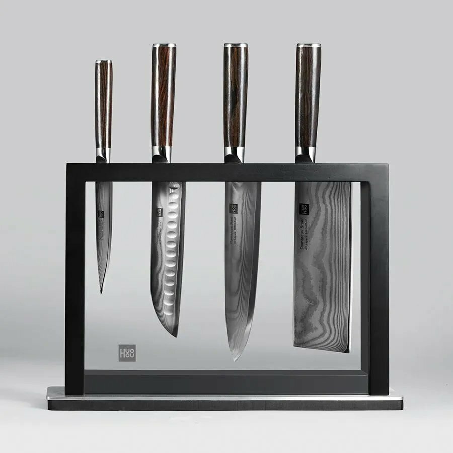 Набор ножей Xiaomi Huo Hou Set of 5 Damascus Knife Sets