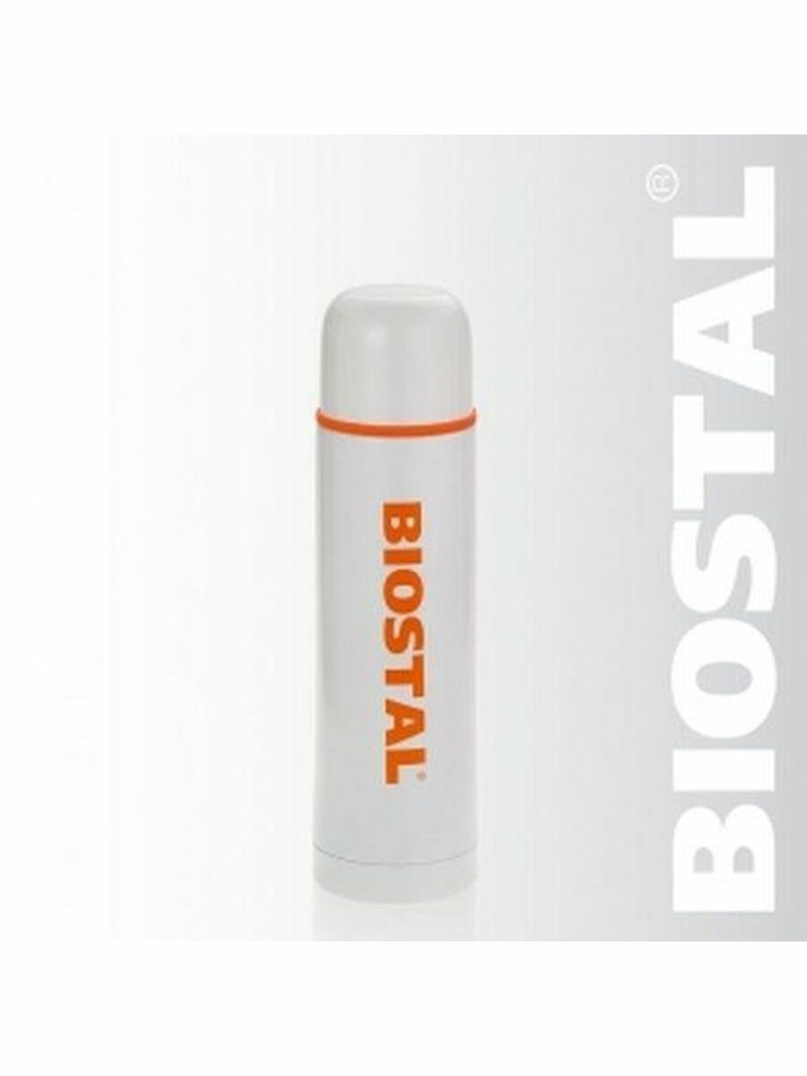 Термос у/г с кноп. цветной NB-350С биосталь