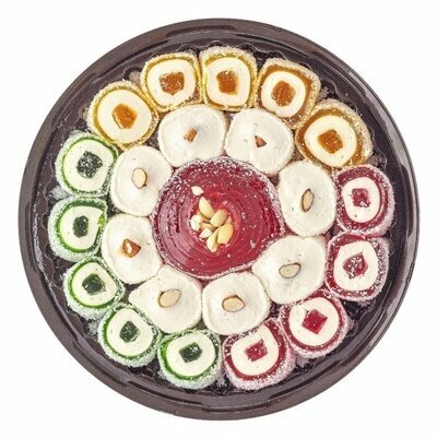 Рахат Лукум Дастархан Восточный 500гр кольцо, Десерт Дастархан, наилучший восточный вкус среди всех восточных сладостей. - фотография № 4