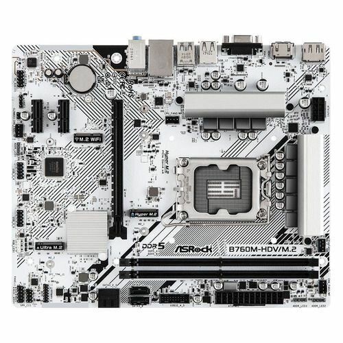 Материнская плата ASROCK B760M-HDV/M.2, LGA 1700, Intel B760, mATX, Ret