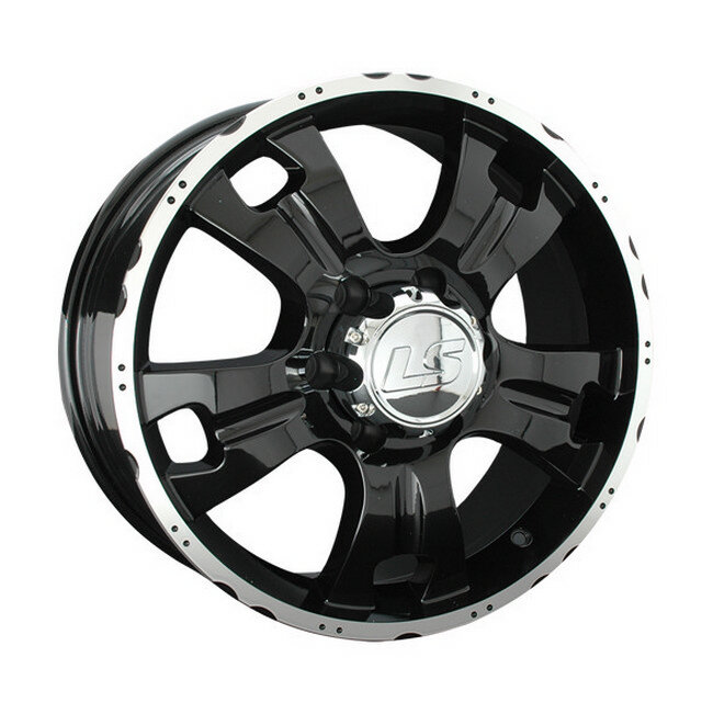 Колесный диск LS 214 7.5x18/6x139.7 D77.8 ET25 BKF