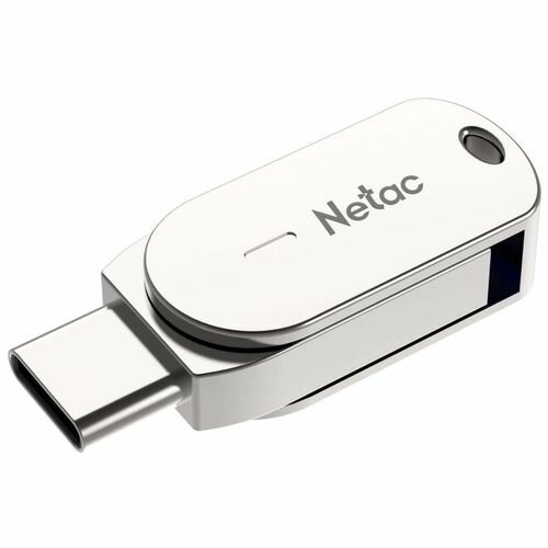 32Gb Netac U785C, серебристый (NT03U785C-032G-30PN) USB 3.0/USB Type-C