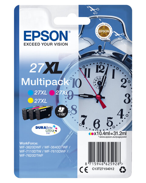 Комплект картриджей Epson 27XL C13T27154012, Multipack