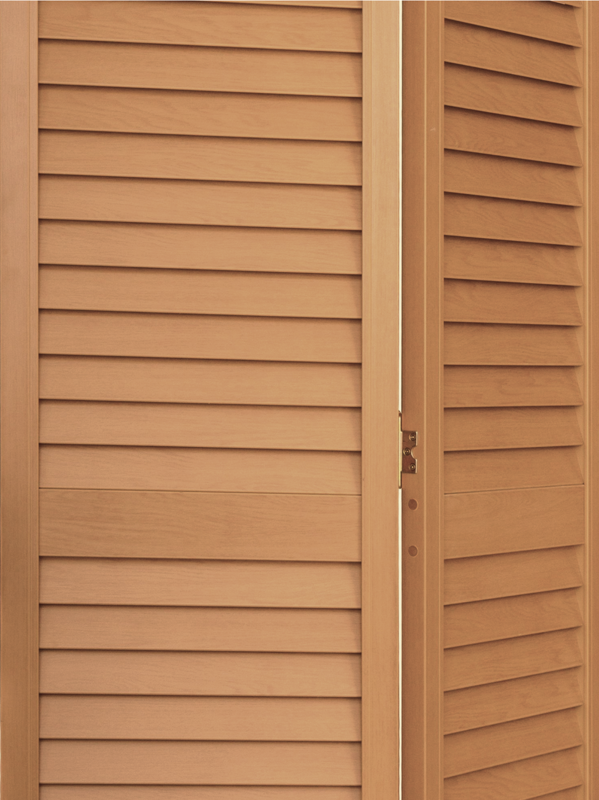 Дверь межкомнатная жалюзийная ПВХ раскладная Дуб Старый 603x2000 - фотография № 4