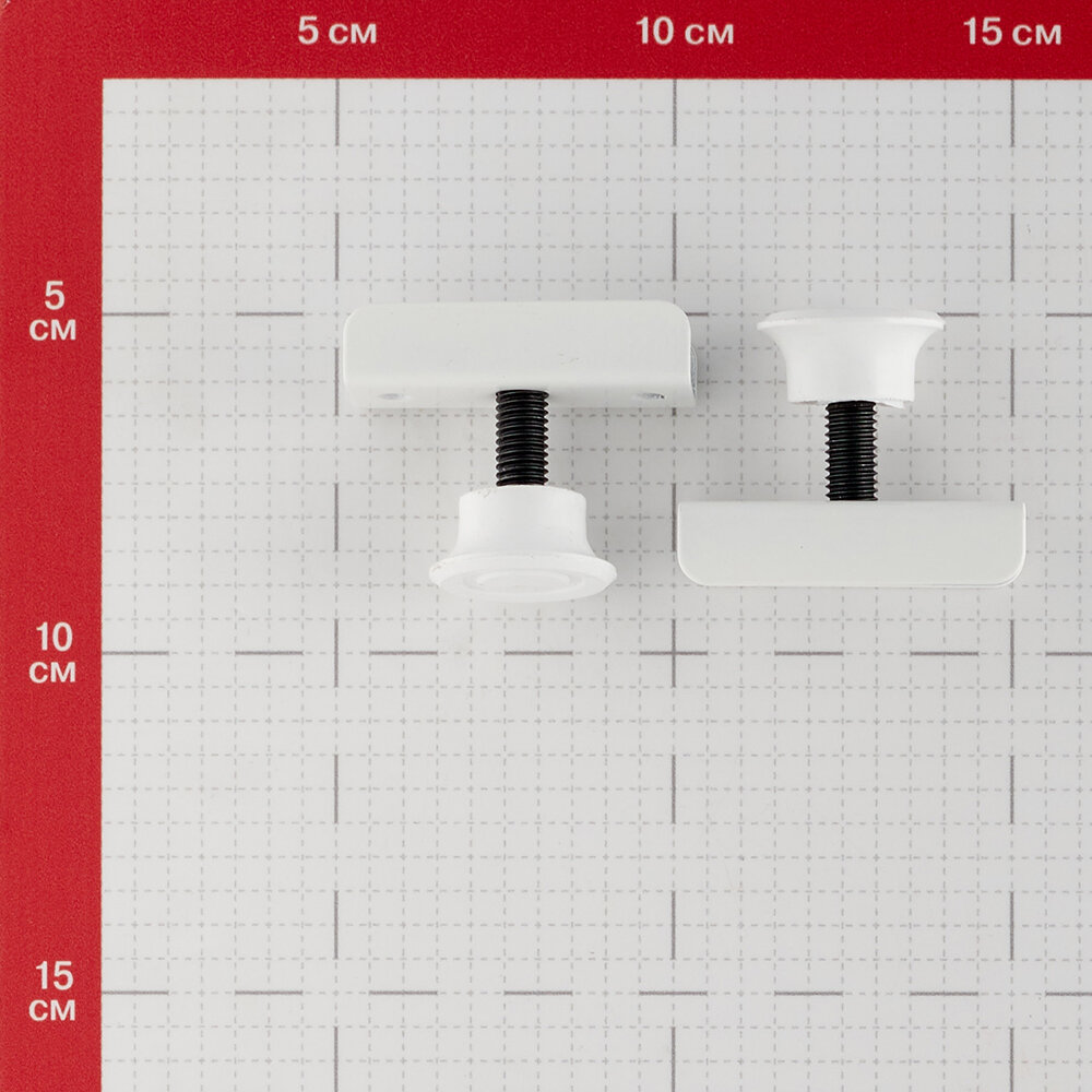 Опора регулируемая под плиту 16 мм белая (2 шт.) - фотография № 4