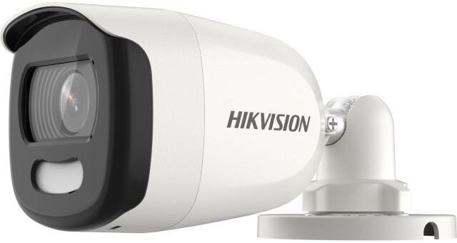 HIKVISION Камера видеонаблюдения аналоговая Hikvision DS-2CE10HFT-F28(2.8mm) 2.8-2.8мм HD-CVI HD-TVI цветная корп.:белый