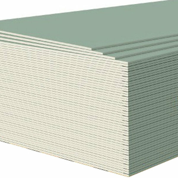 Гипсокартонный лист (ГКЛ) KNAUF ГСП-Н2 влагостойкий 3000х1200х12.5мм