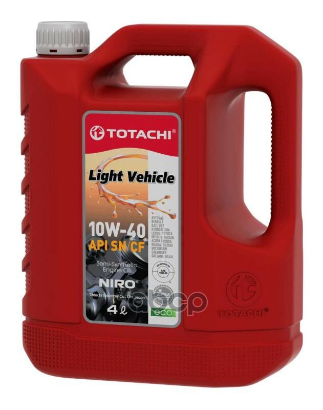 TOTACHI 10W-40 4L Niro Lv Semi-Synthetic Sn