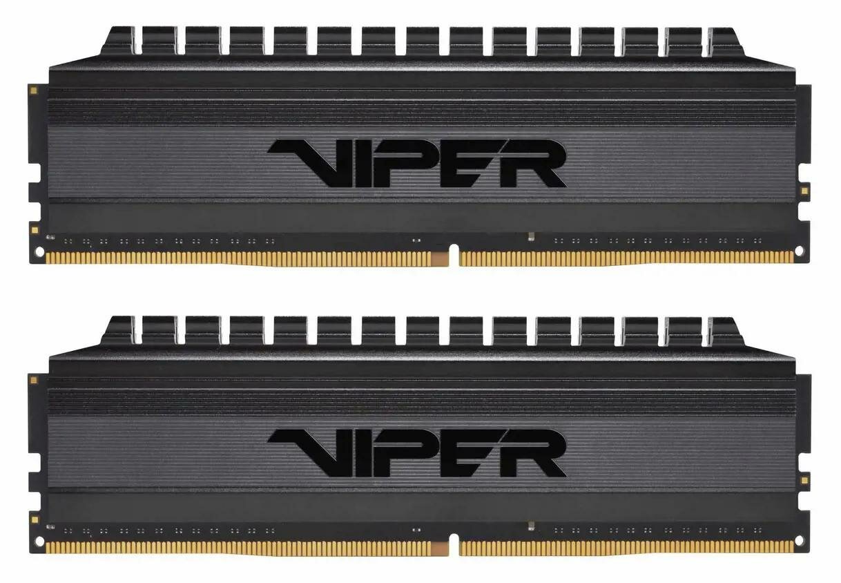 Оперативная память Patriot DDR4 32GB 3000Mhz Viper 4 Blackout