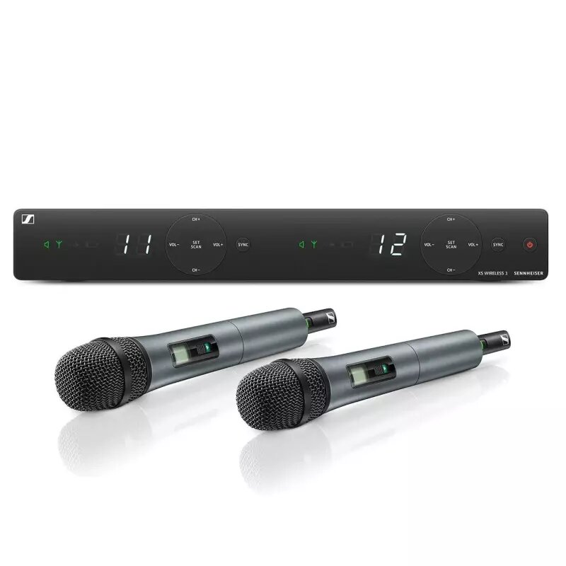 SENNHEISER XSW 1-825 DUAL-A - 2-х канальная радиосистема с 2-мя ручными передатчиками(Микрофоны и радиосистемы)