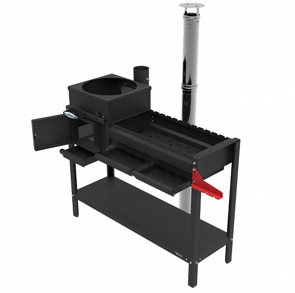 Печь-мангал Искандер Стандарт Эйр - фотография № 2