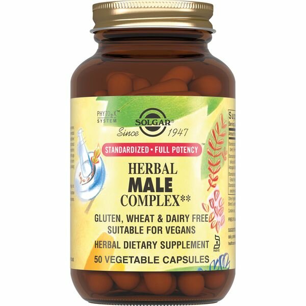 Solgar Herbal male complex капс.