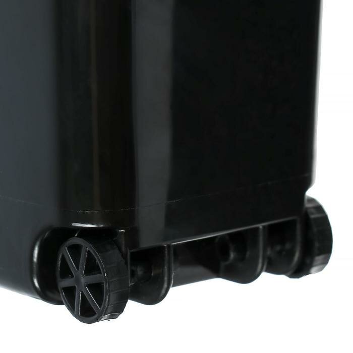 Контейнер под мелкий мусор, 8×10×15.5 см, черный - фотография № 3