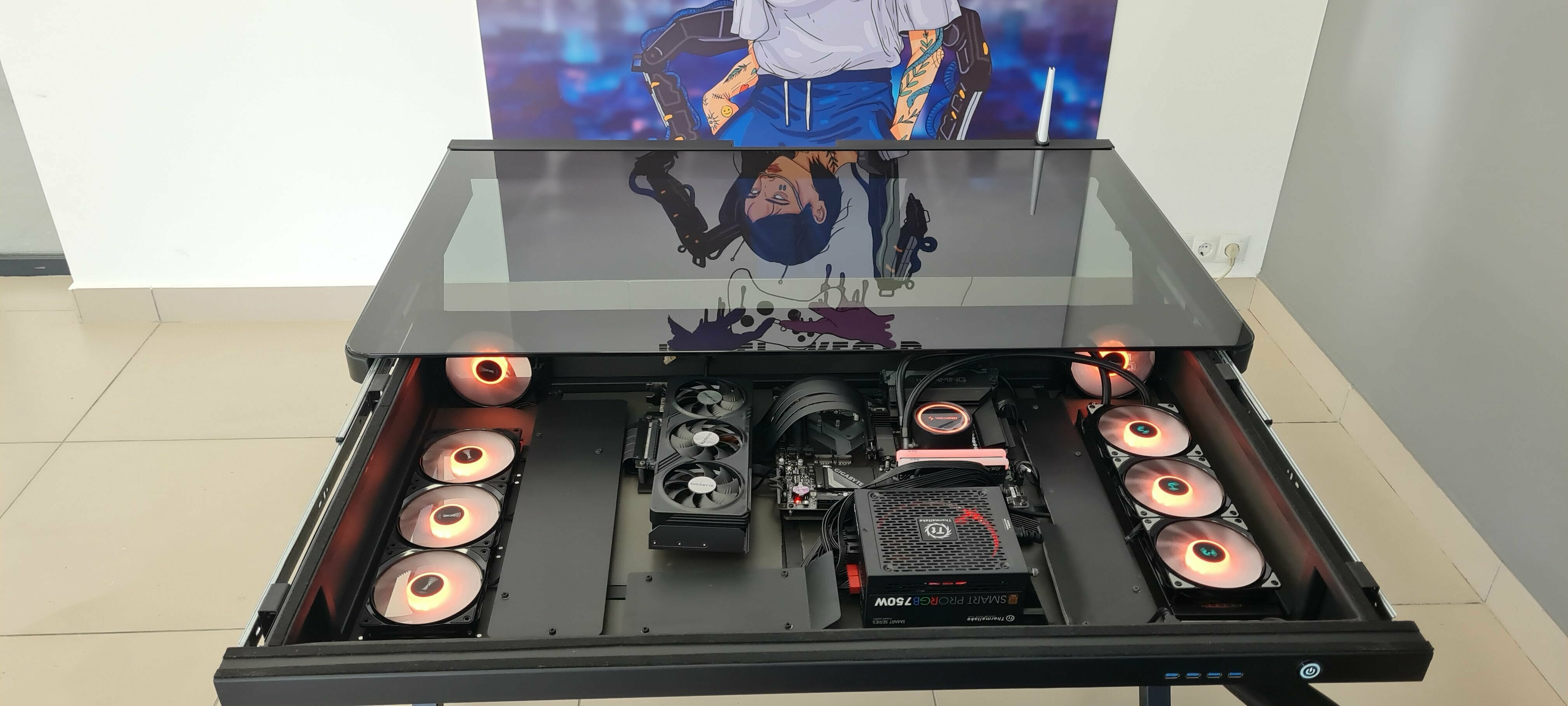 Компьютерный стол RTX 4070 Ti - фотография № 4