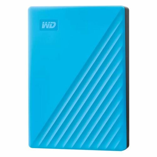 Внешний диск HDD WD My Passport WDBYVG0020BBL-WESN, 2ТБ, голубой