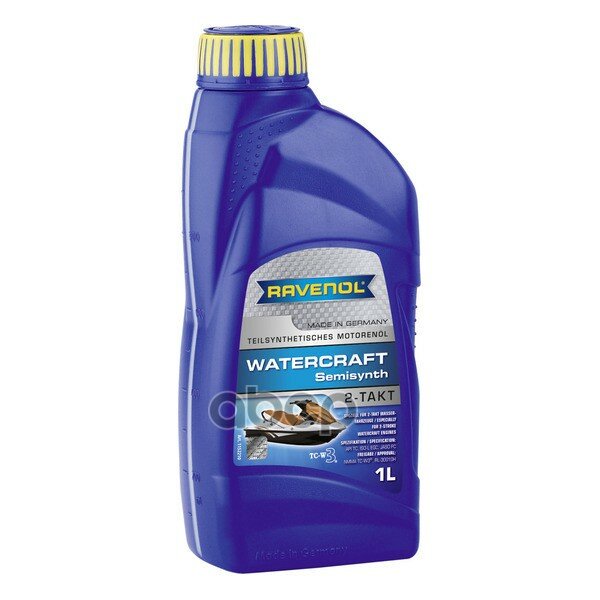 Масло Моторное Watercraft 2-Takt 1Л (Полусинтетика) Ravenol арт. 1152210001