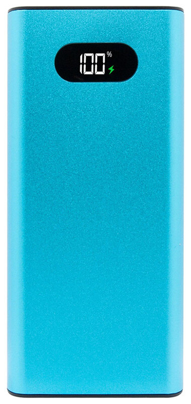 Внешний аккумулятор TFN 20000 mAh Blaze LCD PD 22.5W blu