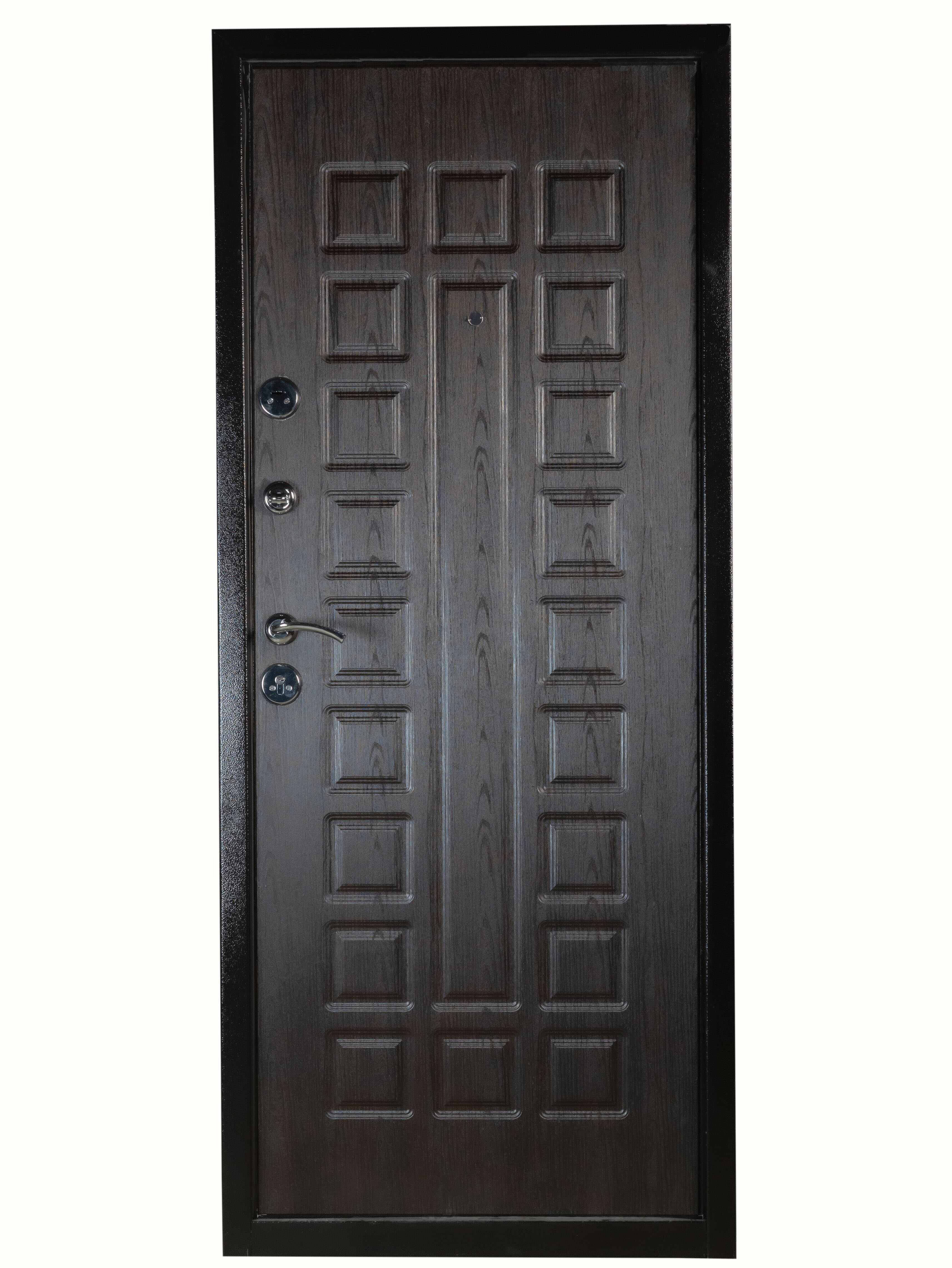 Дверь входная Йошкар Венге 960*2050 левая - фотография № 3
