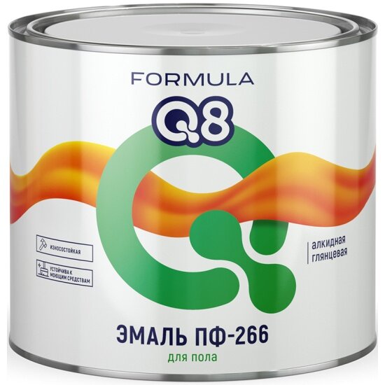 Эмаль алкидная (А) Formula Q8 ПФ-266