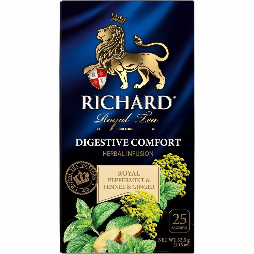 Richard Royal чай Alpine Herbs Immune Support 25пак - 3 штуки - фотография № 3