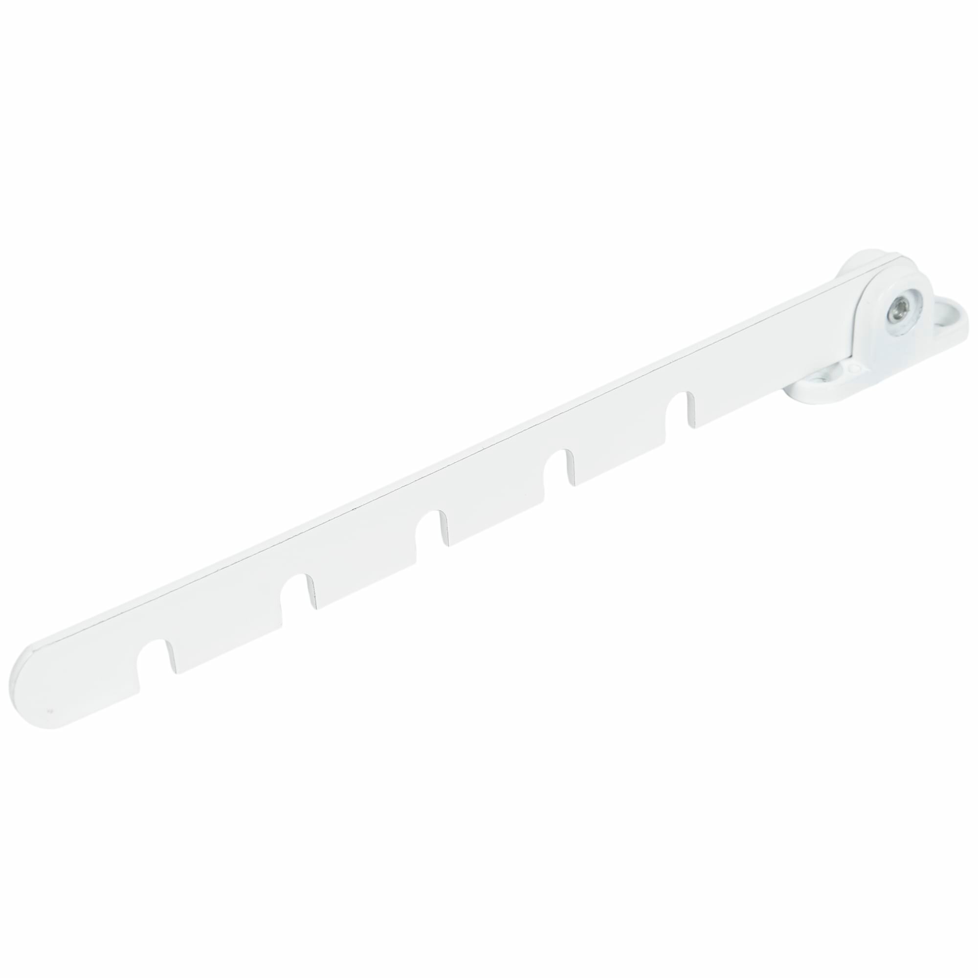 фото Ограничитель оконный 135 мм сталь цвет белый