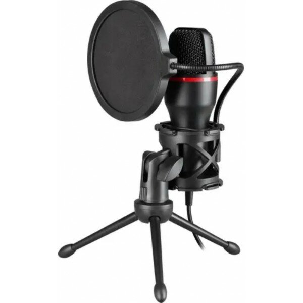 Микрофон Defender Forte GMC 300 стрим 3,5 мм, провод 1.5 м