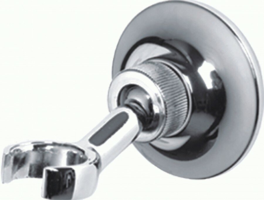 фото Haiba Держатель лейки для душа, круглый, пластик, хром, HB92 (арт. 789767)