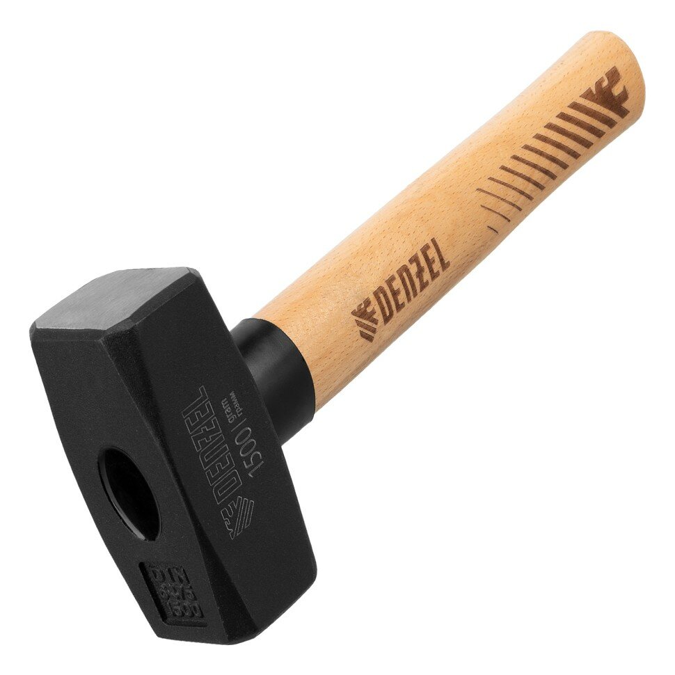 фото DENZEL Кувалда, 1500 г, кованая головка, буковая рукоятка Denzel ( 11019 )