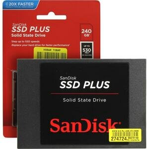 SSD Sandisk PLUS SDSSDA-240G-G26