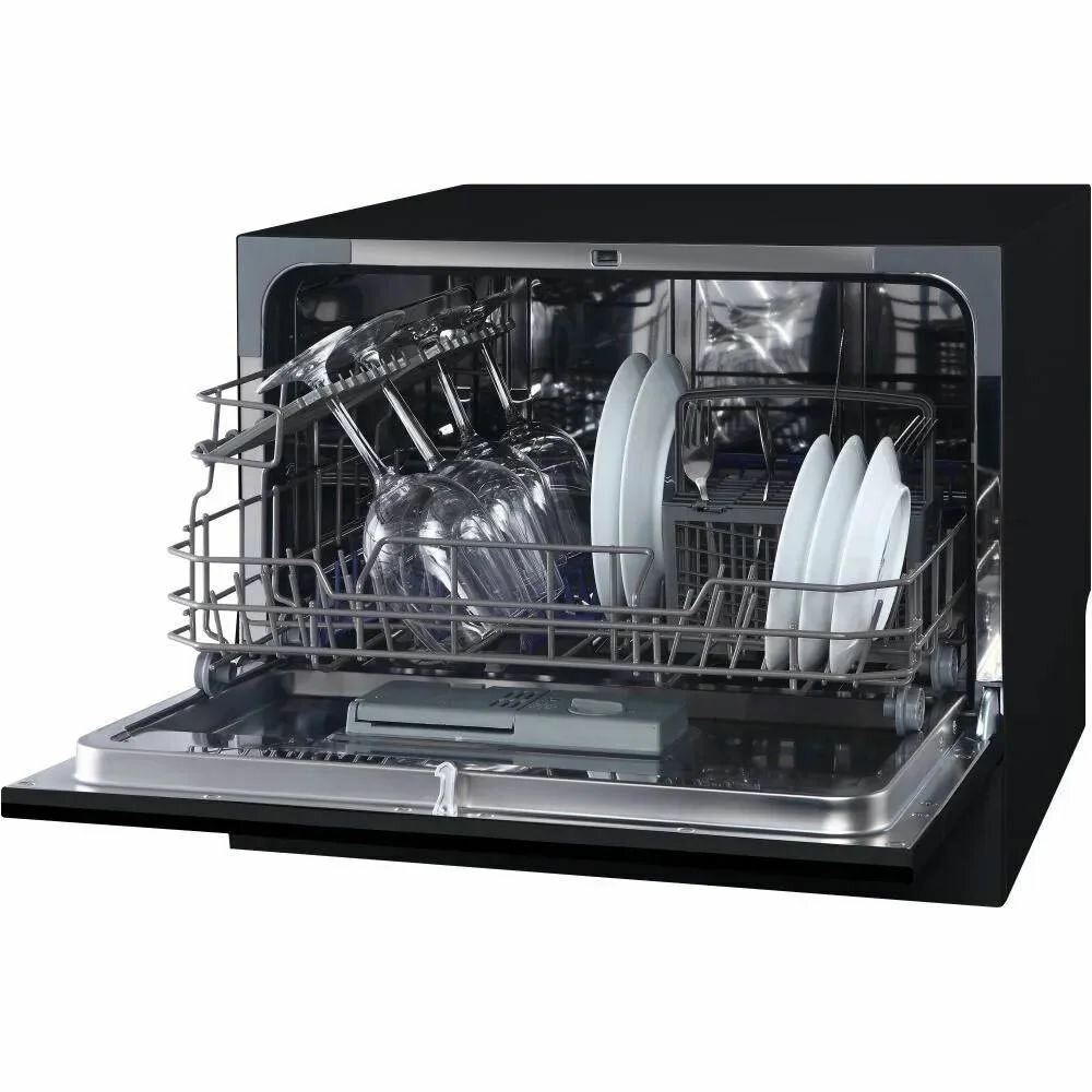 Посудомоечная машина 55 см Hiberg T56 615 B черная - фотография № 8